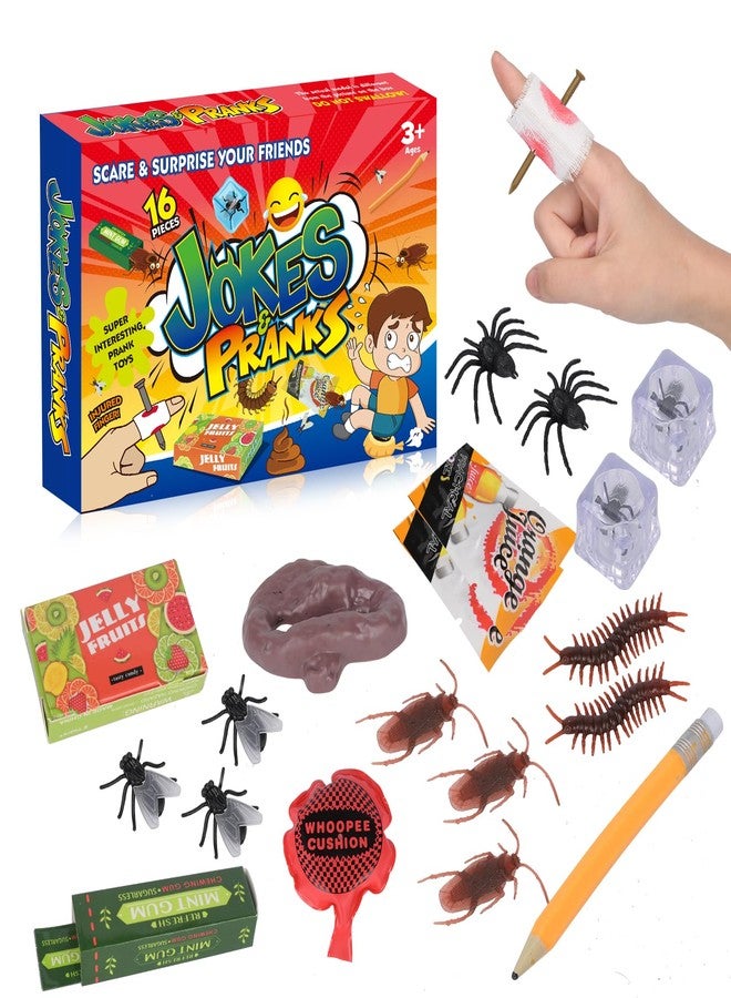 ALLROAD Prank Kit | Pranks for Kids | Joke Box-Ultimate Gift Set 20 Ultimate Practical Jokes and Pranks for Kids | Prank Toys Pack Set Box for Gifts - Image 2